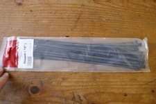 Image of A Pack of 30 Cable Ties or Zip Ties - Nylon 300mm or 12" -Sealed in Original Bag