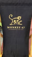 Image of Branded Monkey 47 Dry Gin Deckchair. Hardwood Frame With Canvas Sling.