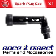 Image of NGK Spark Plug Cap XD05F Black (8072) For Threaded Terminal Plugs
