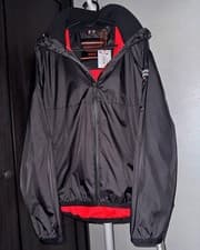 Image of New With Tags - Superdry Woman’s Hooded Logo Windbreaker Jacket Size 14 / L