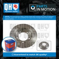Image of 2x Brake Discs Pair Solid fits SUZUKI SAMURAI SJ413 1.3 Front 92 to 04 290mm Set