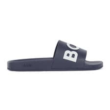 Image of Hugo Boss Footwear Bay_It_Slid Navy/White Slider