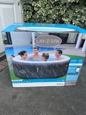 Image of Lay-Z-Spa Boracay Smart Signature AirJet Inflatable Hot Tub with App-Control