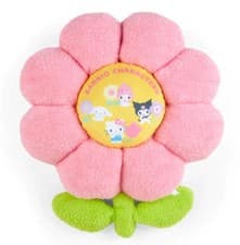 Image of Sanrio Mix Characters Hello Kitty Pink Flower Cushion Offical