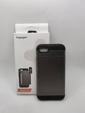 Image of Spigen iPhone 7 Case Armor CS Slim Fit Dual Layer Protective Gunmetal 042CS20453