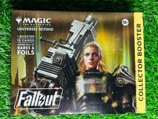 Image of MTG Fallout Collector Booster Omega Box Sealed Universes Beyond Foil Pack