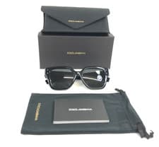 Image of Dolce & Gabbana Sunglasses DG4471-F 501/87 Oversized Frames w/ Dark Grey Lenses