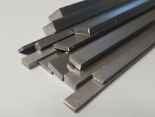Image of Mild Steel Flat Bar Bright 6 10 12 16 20 25mm Wide 3 5 6 10mm Thick up to 1000mm
