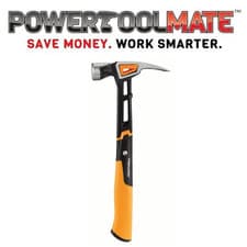 Image of Fiskars 1020214 Anti Shock IsoCore Hammer 20oz Rip Claw 13.5 Magnetic Nail Start