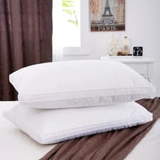 Image of Canadian Goose Feather Down Pillow 50/50 500TC Hotel Luxury 48x74cm