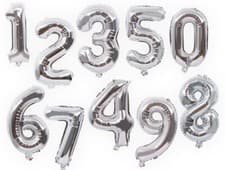 Image of 40" Foil Number BALLOONS GIANT Self Inflating Birthday Age Party Wedding Baloon