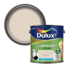 Image of Dulux Easycare Kitchen Matt Emulsion Paint For Walls And Ceilings - Natural Hess