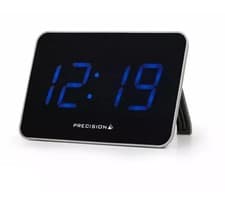 Image of Precision LED Radio Controlled Clock, Black AP052