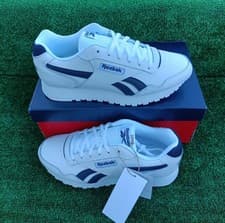 Image of Womens Reebok Royal Glide Ripple Low UK 5 White And Black Brand New In Box