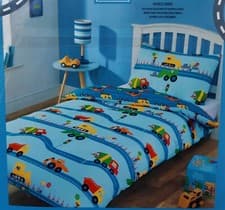 Image of Kids/Children/Adults Reversible Duvet Cover Set Single Stars,Space 30% Discount.