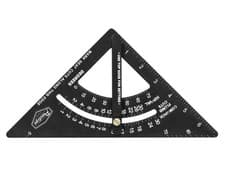 Image of Faithfull Prestige Adjustable Quick Roofing Square 180mm (7in) / 300mm (12in)