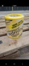 Image of Caution Underground Electric Cable Below Warning Tape