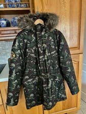 Image of Mens Superdry Parka Size L UK Large