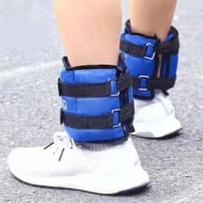 Image of 3kg Ankle Weights Leg Wrist Strap Running Fitness Gym Reusable Strength Training