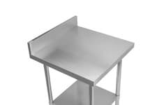 Image of Commercial Stainless Steel Catering Prep Table For Work Kitchen Room Restaurant