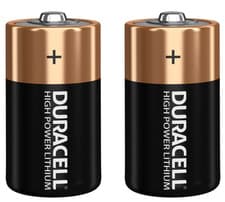 Image of 2x Duracell CR2 3V Lithium Photo Battery DLCR2 ELCR2 CR15H270 Longest Exp