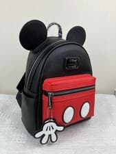 Image of Loungefly Disney Mickey Mouse Classic Cosplay Mini Backpack New with tag