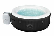 Image of Lay-Z-Spa Miami Airjet, 2-4 Person Inflatable Hot Tub, Black