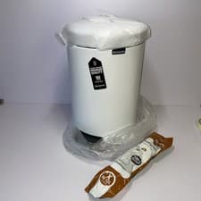 Image of BRABANTIA Newlcon PedalPEDAL BIN 12L White