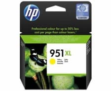 Image of Genuine Original HP 951XL High Yield Ink Cartridge - Yellow (CN048AE)