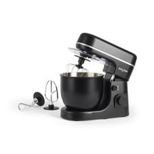 Image of Salter Alchemy Stand Mixer – 8 Speeds, 5L Bowl, Whisk, Dough Hook, 1300W