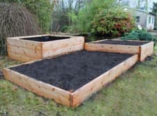 Image of Cedar Raised Beds Natural Timber Various Sizes Available High Quality Wood