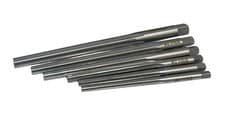 Image of 6PC TAPER PIN REAMER SET 0-6 HIGH SPEED STEEL FROM RDGTOOLS