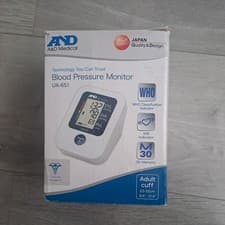 Image of A&D Medical UA-651 Upper Arm Automatic Blood Pressure Monitor with SlimFit Cuff