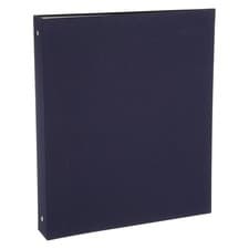 Image of 3 Ring Binder, A4 Size Flexible Round Binder, Blue