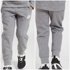 Image of NIKE CLUB JOGGERS CHILDREN Grey - Size UK 2-3 Years 92-98cm New