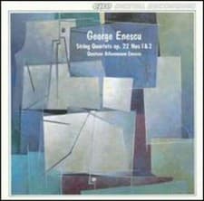 Image of George Enescu String Quartet op. 22 No. 1 in E flat major String Quartet op 2 CD