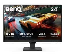 Image of BenQ GW2490E 24 Inch Eye-care Gaming Monitor, 100Hz, 1920x1080p, IPS, 2X HDMI