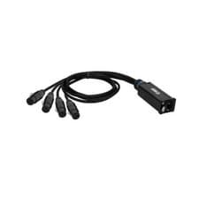 Image of Adam Hall 4 STAR CATBOX XF3 Audio & DMX Adapter 3-pole XLR female x Cat.6a