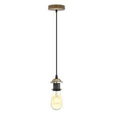 Image of Pendant Light Fitting Ceiling Rose E27 Suspension Light Base Lamp Holder UK