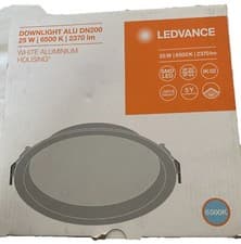 Image of LEDvance GEN2 Downlight IP44, 25W, 2370lms, 200mm cut-out, 5yrs 65k