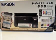 Image of Epson EcoTank ET-2860 wireless Printer - All-in-One  Opened & Tested -RRP: £219 
