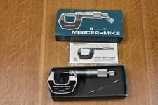 Image of Thomas Mercer, St.Albans No.301  0 - 1" External Micrometer (unused old stock)