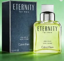 Image of Calvin Klein ETERNITY Men Aftershave 100ml Splash Sealed