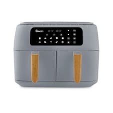 Image of SWAN Nordic Dual 8L 13-in-1 Air Fryer in Grey Scandinavian Design SD10410GRY