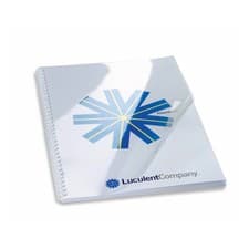 Image of GBC HiClear A4 Binding Covers PVC 240 Micron Super Clear Pack of 100 (CE012480)