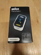 Image of Braun Pulse Oximeter 1 Blood Oxygen Finger Monitor