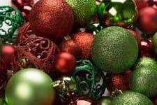 Image of Christmas Tree Baubles Ball Decorations Shatterproof Home Decor Ornaments Xmas