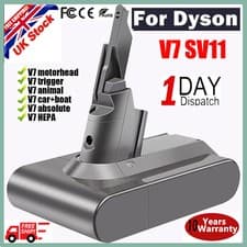 Image of 21.6V For Dyson V7 Battery Animal Pro Motor head SV11 Trigger Handheld Cordless