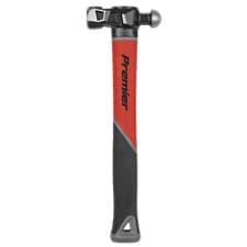 Image of Sealey Premier Ball Pein Hammer with Fibreglass Shaft 24oz BPHG24