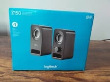 Image of Logitech Stereo Speakers Z150 Midnight Black 6 Watts 2 Speakers Adjustable Vol